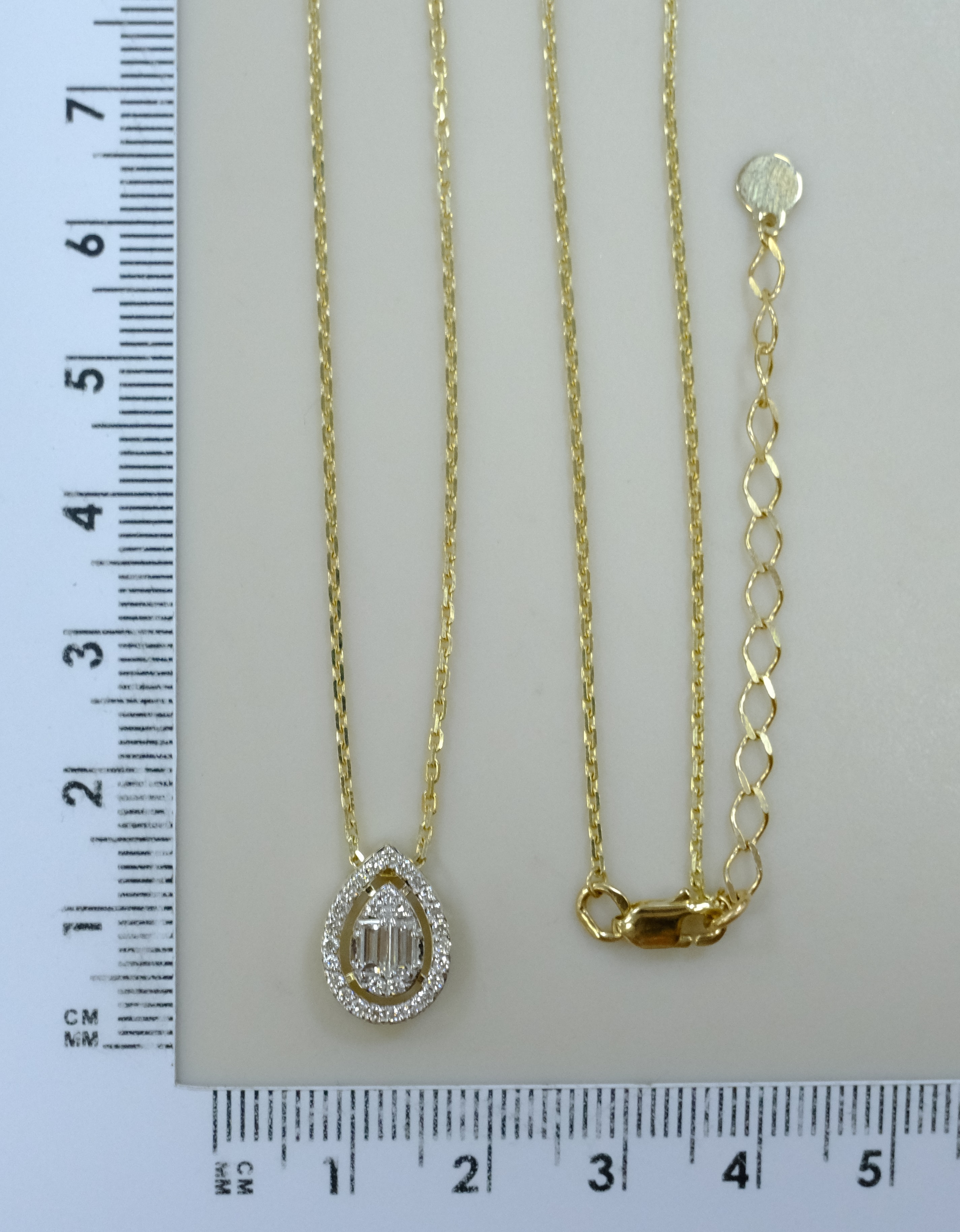 10711-000195 Колье (Au 585)